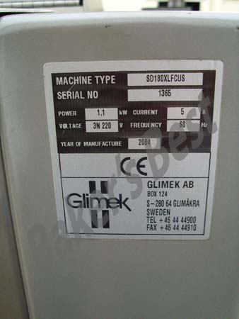 glimek sd180xl 1 pocket divider 2004