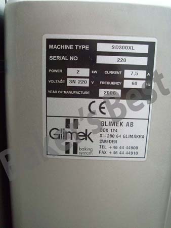 glimek 2 pocket divider model sd300xl 2006