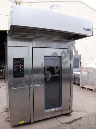HOBART HBA2G DOUBLE RACK OVEN GAS 12-2009 (2)